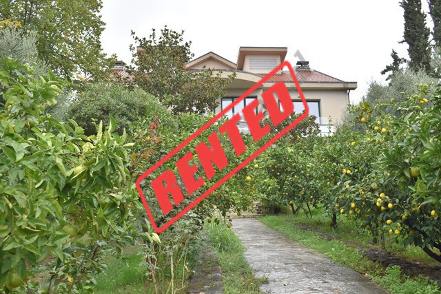 Modern villa for rent in Farka area in Tirana, Albania